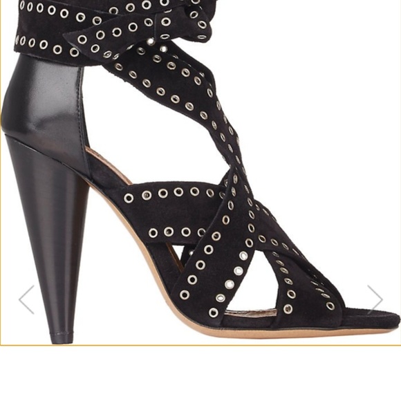 Isabel Marant Anaid Lambskin Sandals - Picture 3 of 3